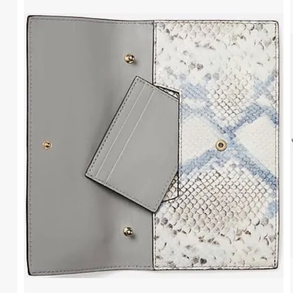 NWT Kate Spade Hayes Street
Snake-embossed Brennan
Crossbody Clutch - Picture 4 of 15